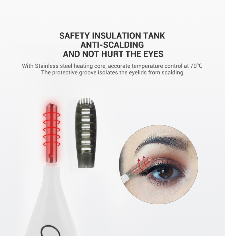 Multifunctional electric eye massager eyelash setter